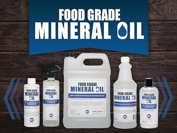 food grade mineral oil