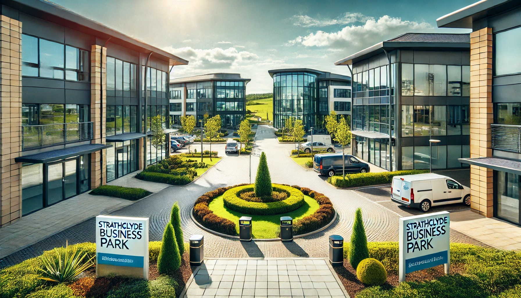 Strathclyde Business Park in Bellshill